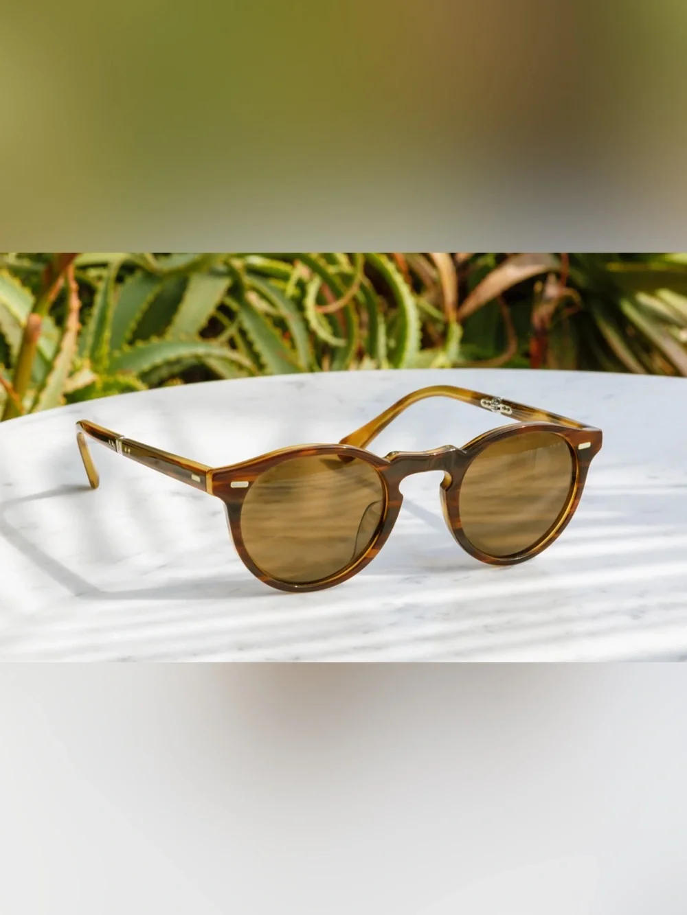 RARE: Oliver Peoples Gregory Peck 1962 Special Edition Foldable Sunglasses